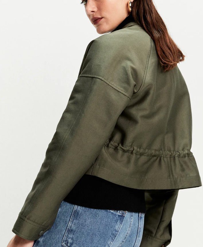 JAQUETA CROPPED SHOULDER | LOULOU