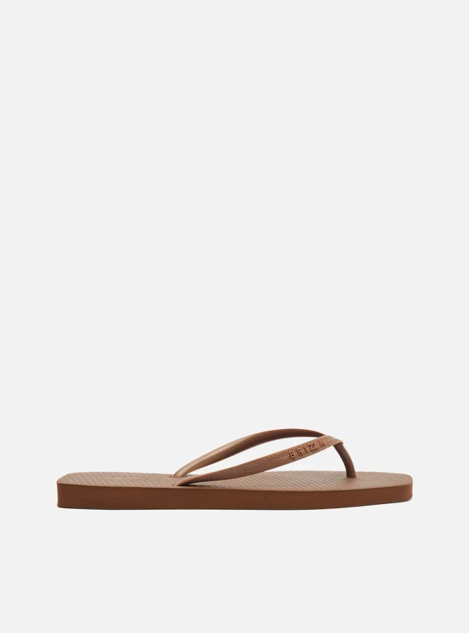 ●BENFLOWZ Chinelo Brizza de Dedo Preto Marrocos Flip Flop Metal