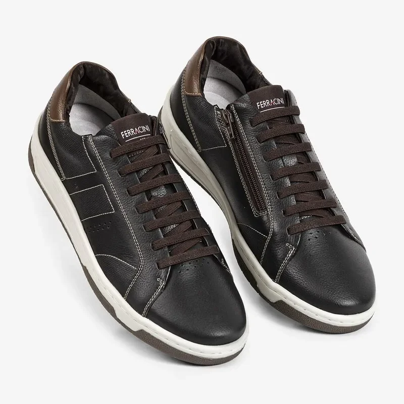 Sapatênis Ferracini Masculino Chocolate Vox | KOURO MULTIMARCAS