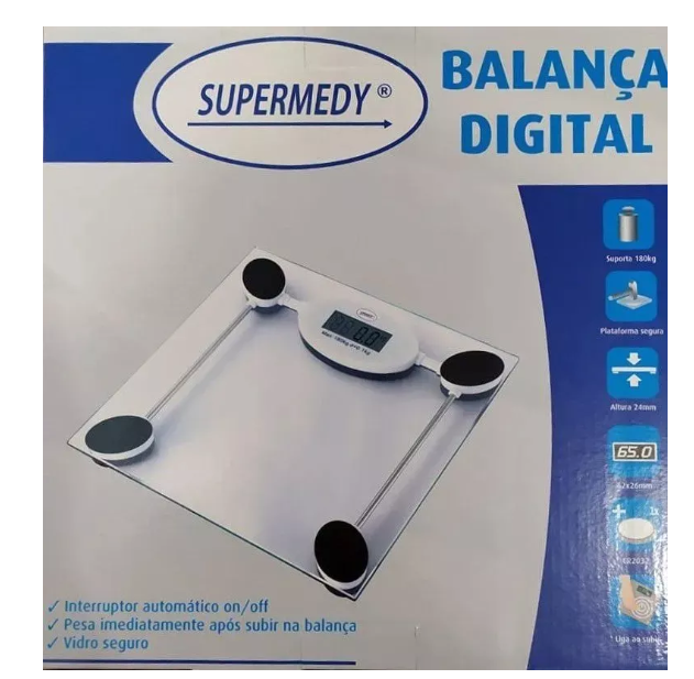 BALANÇA DIGITAL SUPERMEDY | Apoio ortopédico