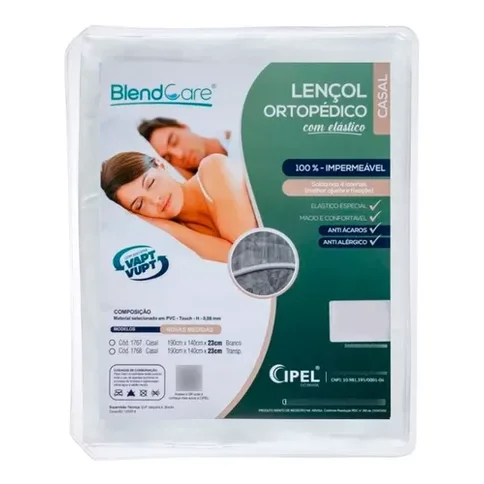 LENÇOL ORTOPÉDICO PARCIAL MEIA CAMA SOLTEIRO TAM 1,60X0,70 BRANCO ...