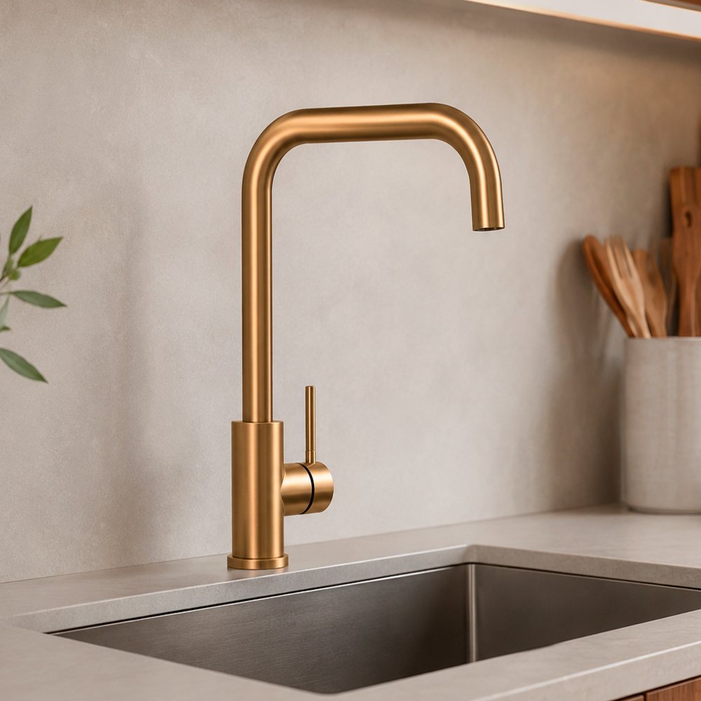 Misturador Cozinha Gold Matte