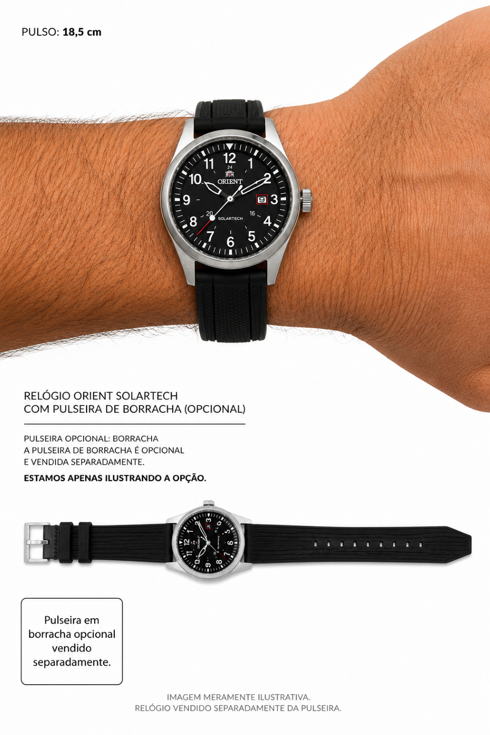Relógio Orient Black Edition MPSS1028P2PX