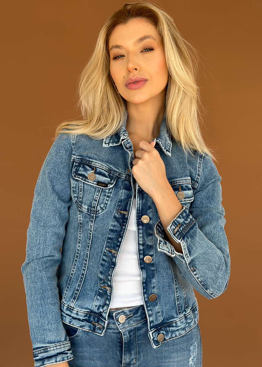 Jaqueta Feminina Jeans Lee - Main Image