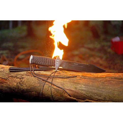 Imagem do produto FACA ZAKHAROV TATICA VIUVA NEGRA 9'' COLECIONADOR C/BAINHA - IM70K