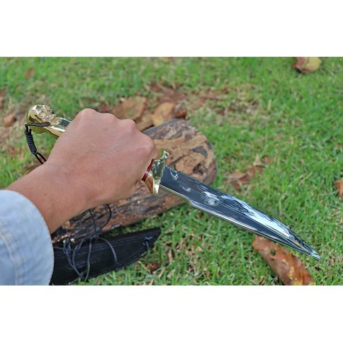 Imagem do produto FACA ZAKHAROV ESPORTIVA ESQUADRAO CAVEIRA 8'' C/BAINHA - IM202MB