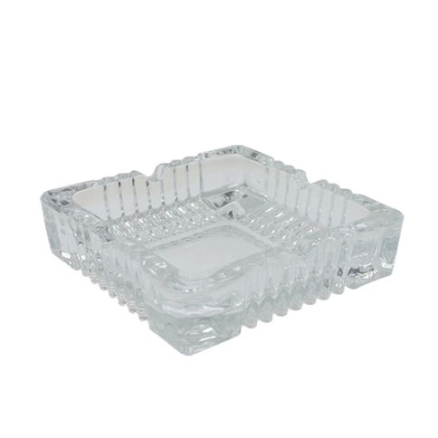 Imagem do produto CINZEIRO VIDRO MESA QUADRADO (GRANDE) 14,5X4CM 160-26