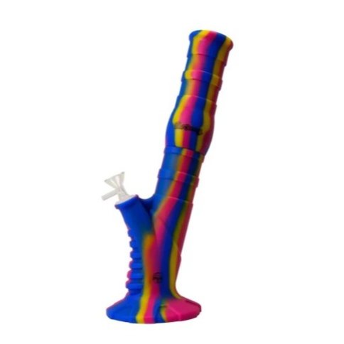 Imagem do produto BONG ICE SLOW BURNING SILICONE DESMONTÁVEL 35CM CORES BG-01SB