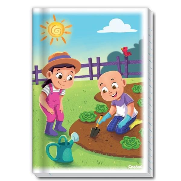 CADERNO BROCHURA C/D96 FLS TURMA DA LALA MASCULINO- CREDEAL