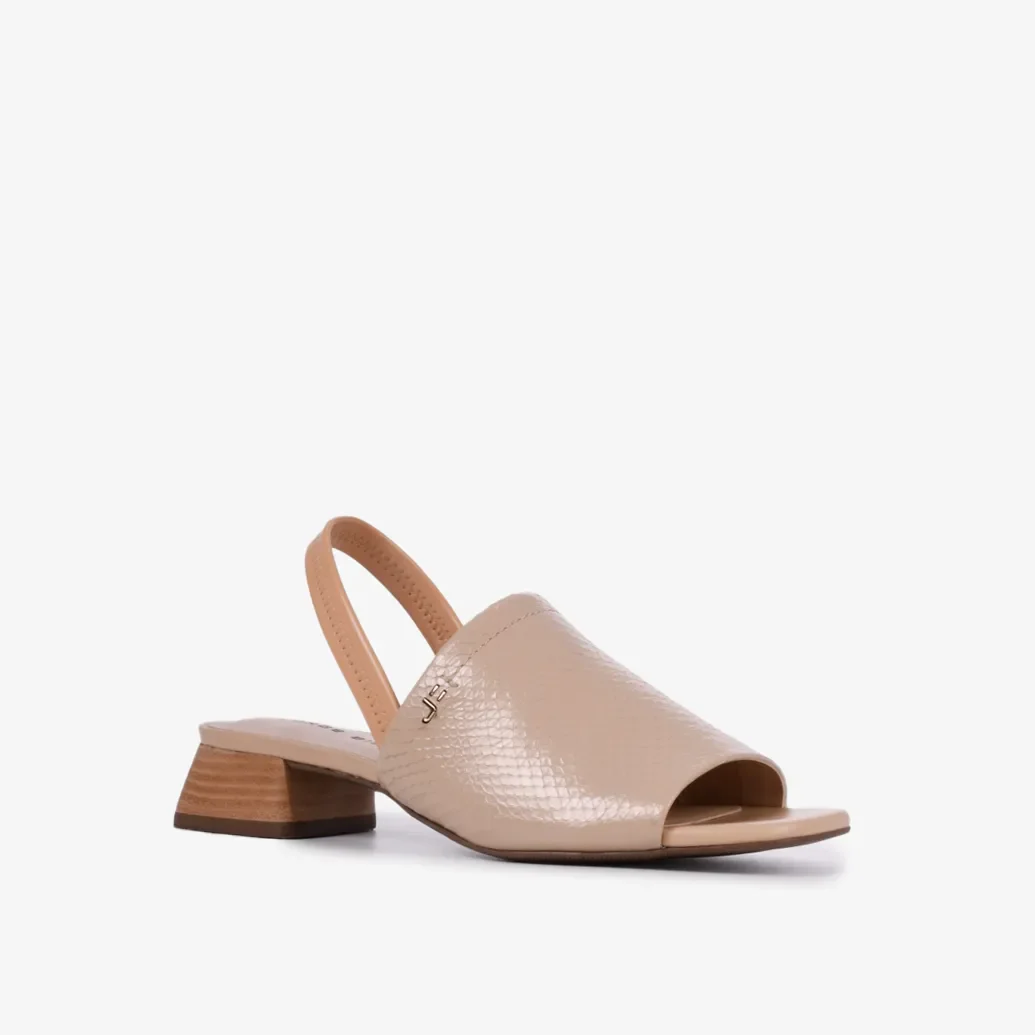 SLING BACK JORGE BISCHOFF J26264001002 BRANCO | Bagatini Calçados