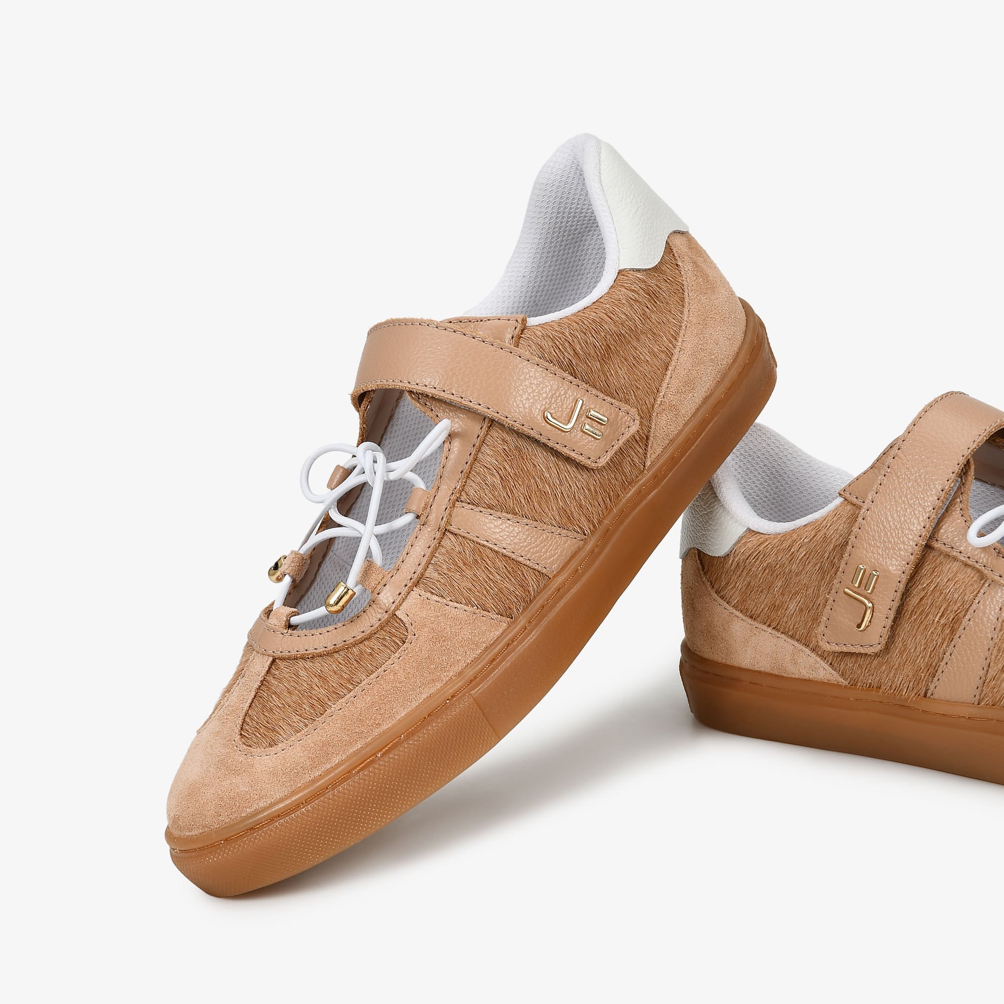 Tênis Feminino Jorge Bischoff Couro Caramelo Original PROMOÇÃO
