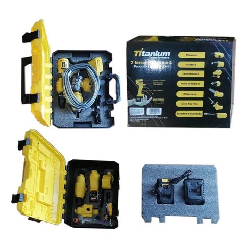 FERRAMENTA MULTIFUNCIONAL A BATERIA 7 EM 1 TRANSFORMERS NIZE 07196