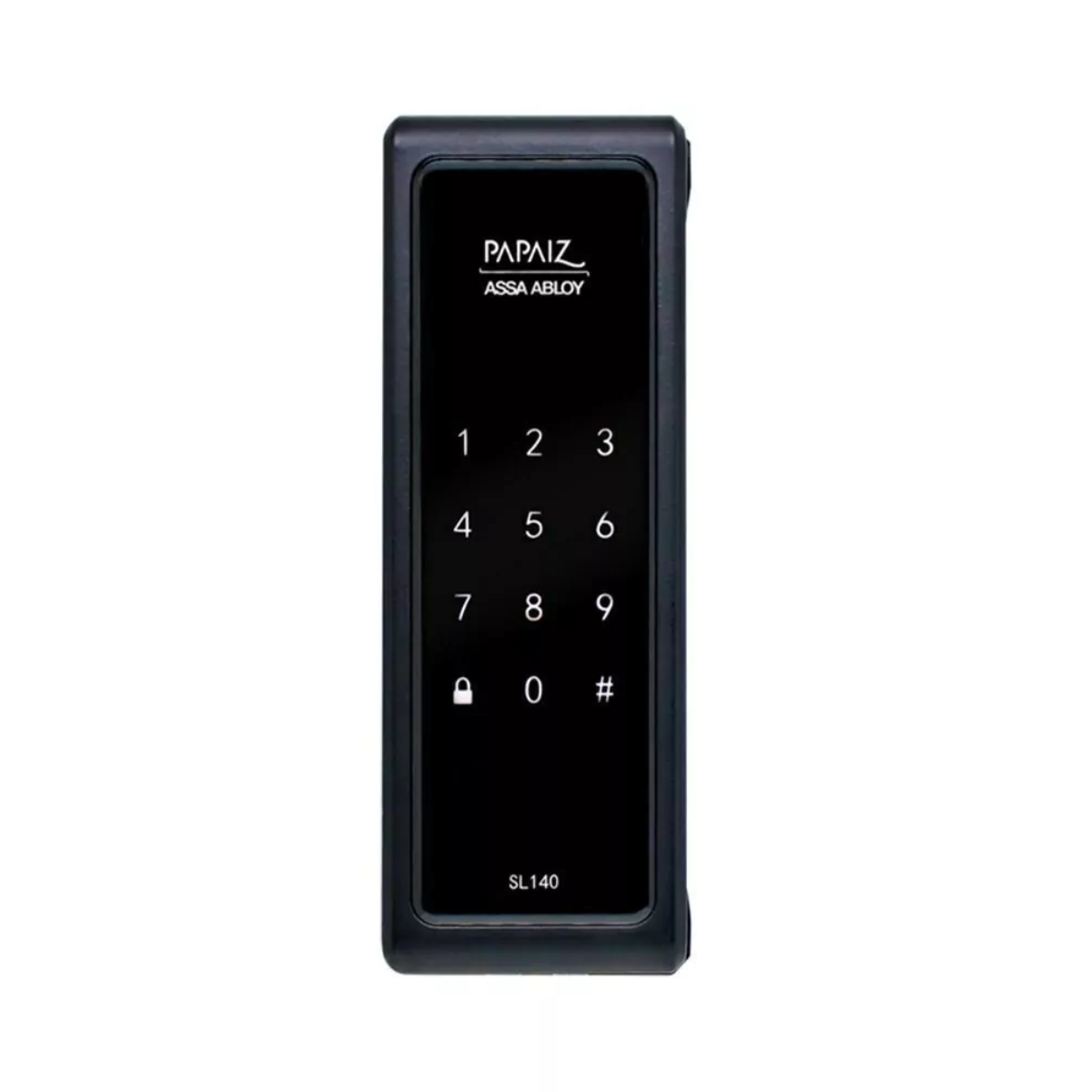 FECHADURA ELETRÔNICA SOBREPOR VERTICAL SMART LOCK SL140 PRETA PAPAIZ ...