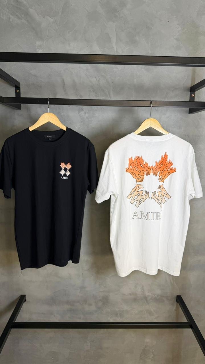 Camiseta Amiri Com Estampa Nas Costas | Caio Multimarcas