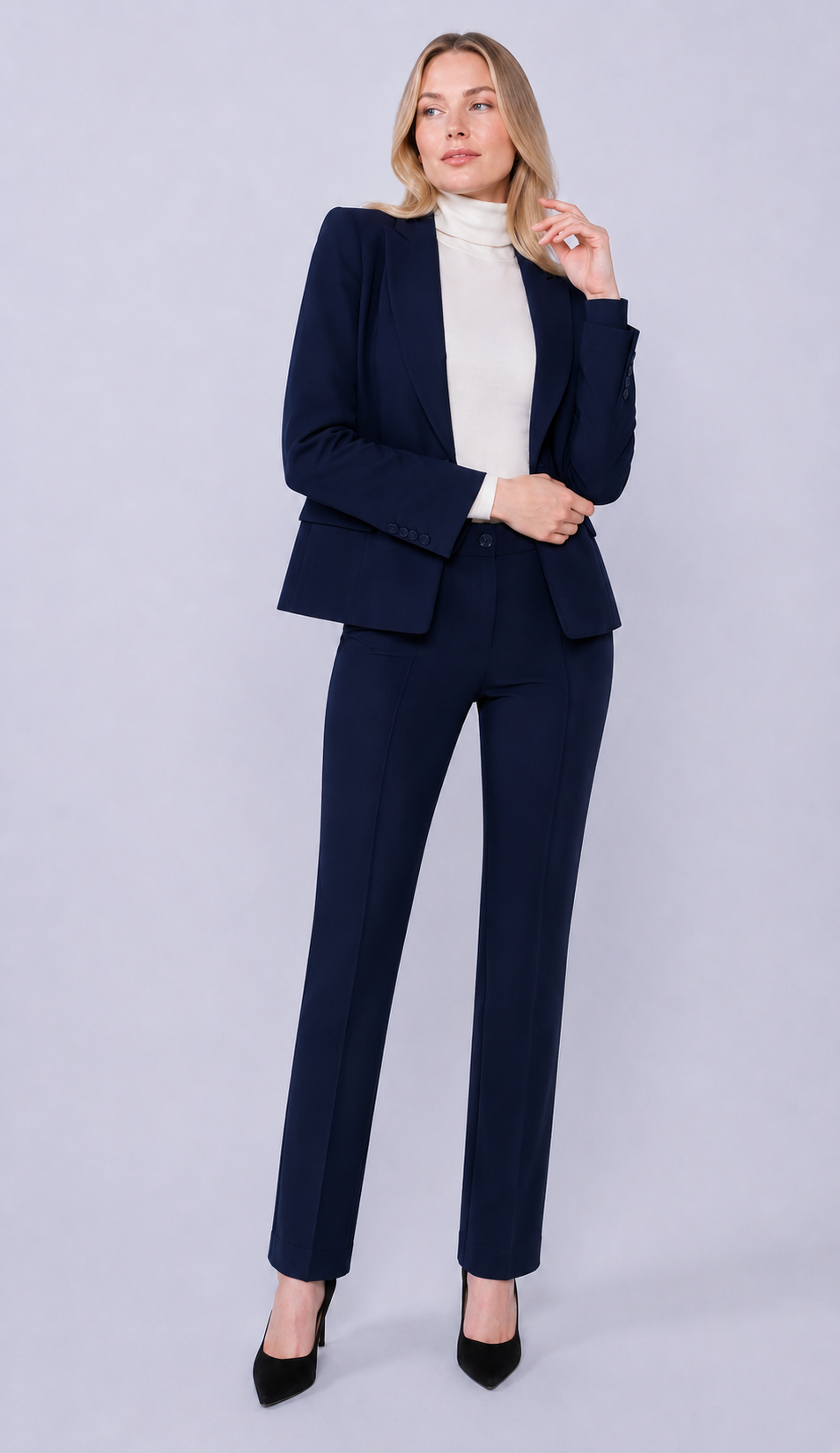 Blazer Feminino Alfaiataria Gola Xale Premium | Tásken