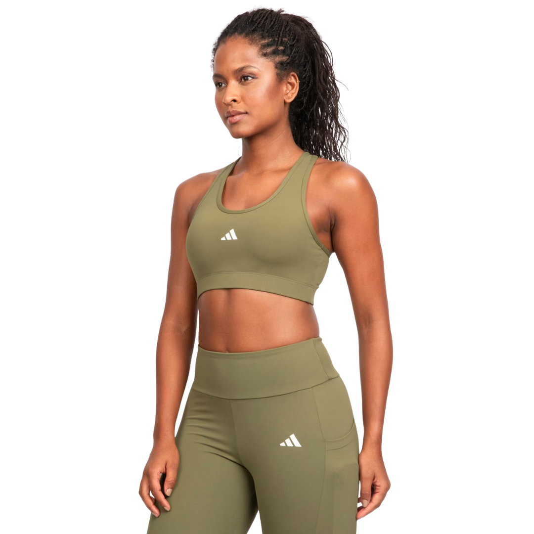 Top Treino Básico Suporte Médio Adidas (JC6550) | Genko