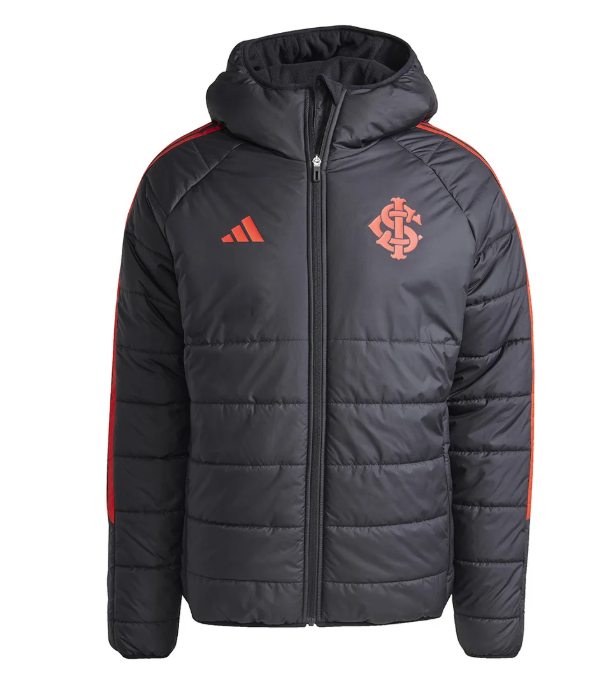 JAQUETA PARKA INTER PRETO/VERM 2025 TAM: Loja Grenal Sports