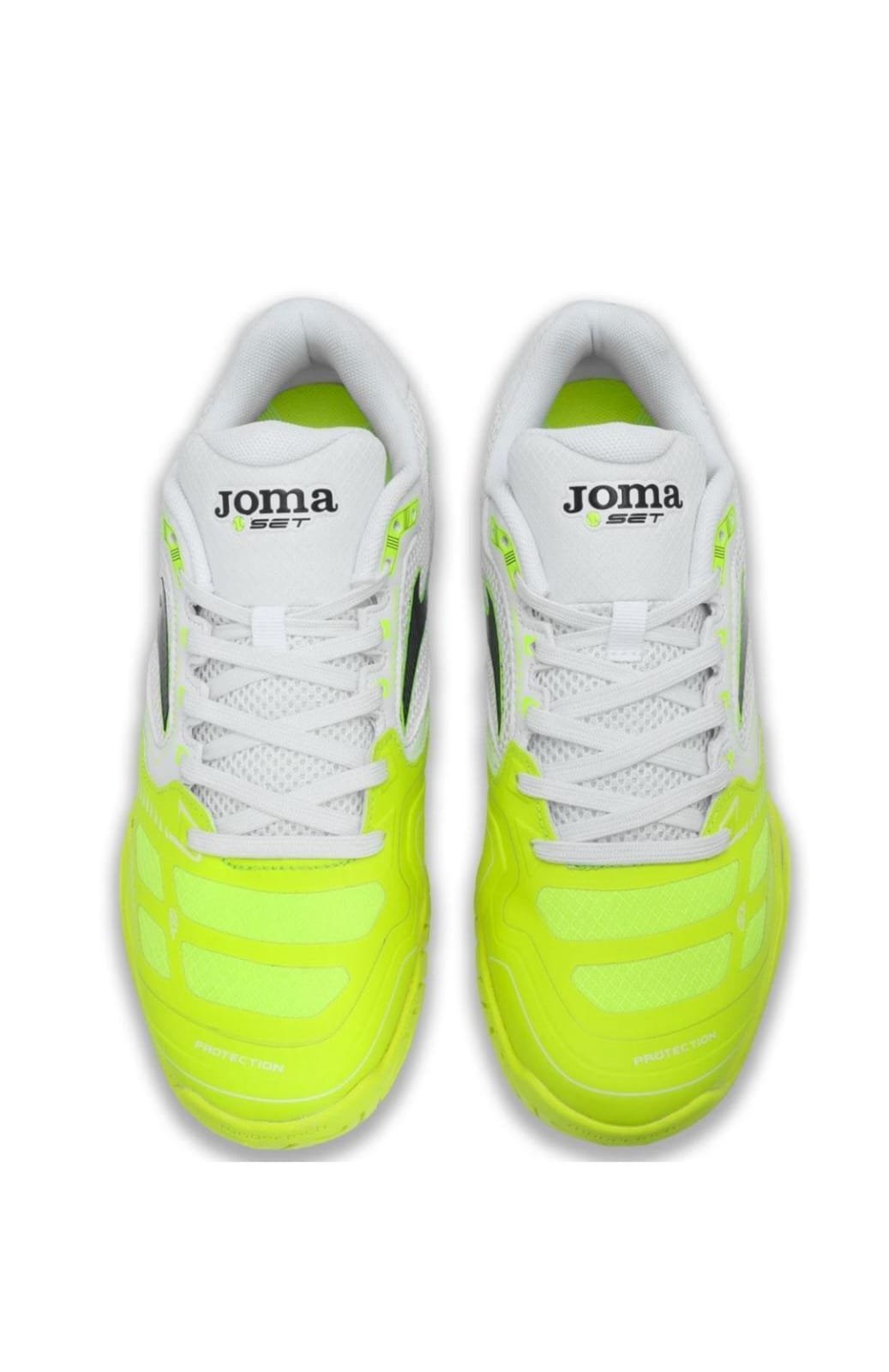 TENIS SET FW22 JOMA BRANCO E LIMÃO | Loja Grenal Sports