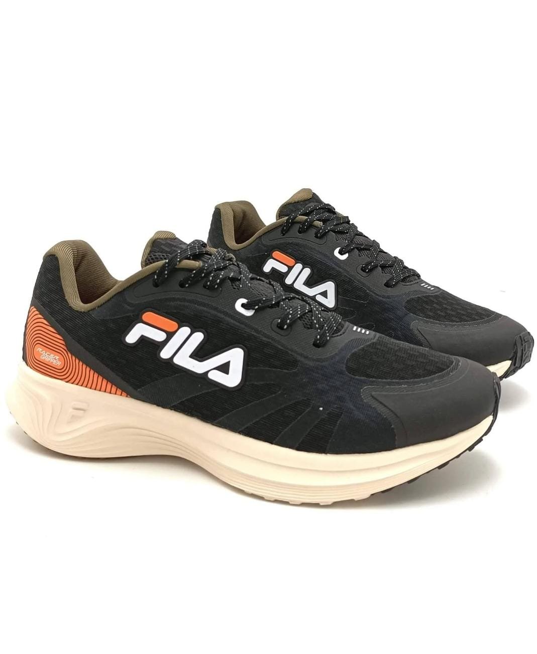 TENIS FILA RACER GRIPPER MASC. -PTO/TGRE/OLVA-6341- F01R0013