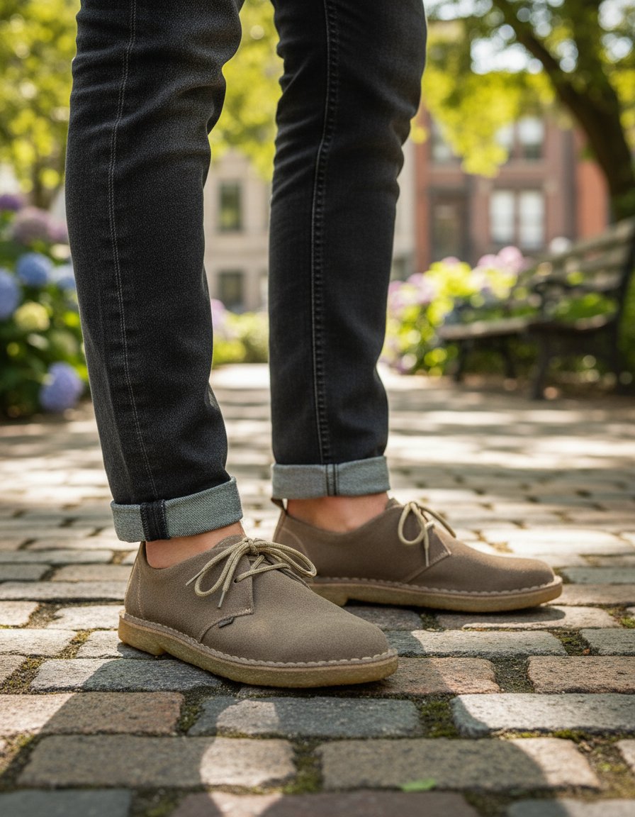 Sapato 775 Safari Camurça Sola Crepe Original | MilShoes