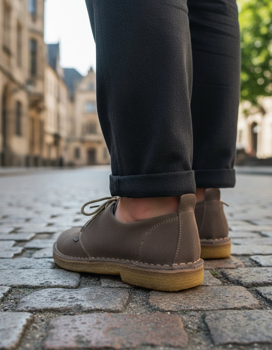 Sapato 775 Safari Camurça Sola Crepe Original | MilShoes