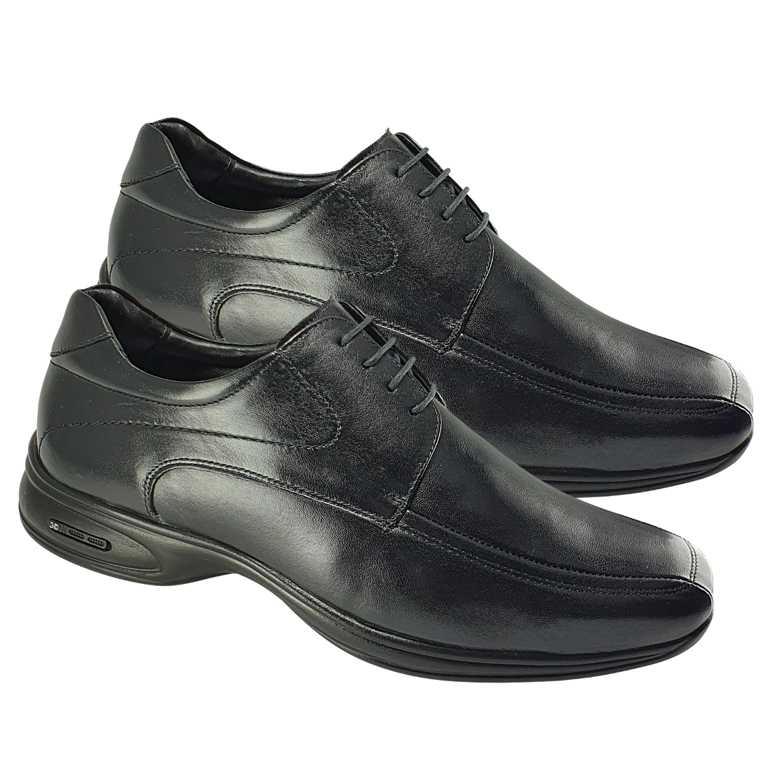 Sapato Couro Social Masculino 45-48 Jota Pe 3d Vision 71454g