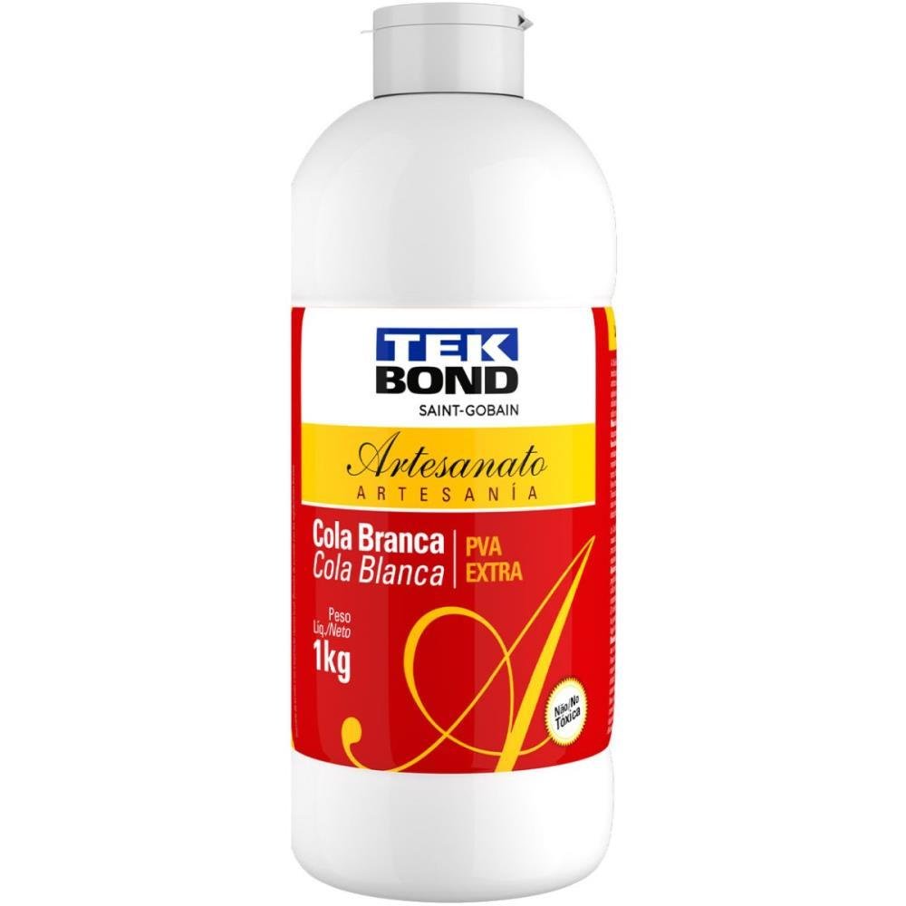 COLA BRANCA PVA ARTESANATO 1KG | Clips Papelaria • A sua papelaria ...