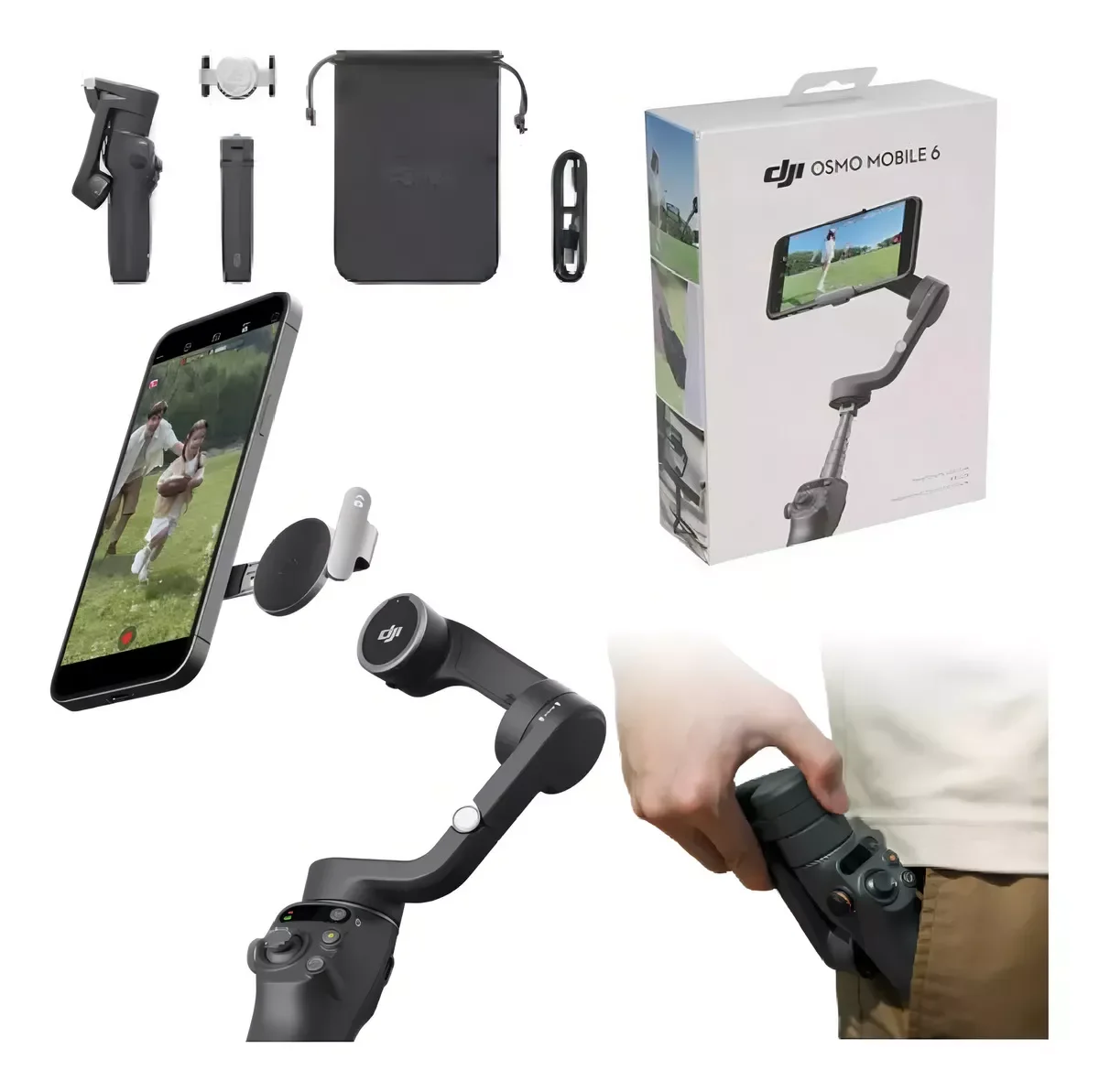 Dji Osmo Mobile 6 Estabilizador Inteligente Para Vídeos | X6 Drones