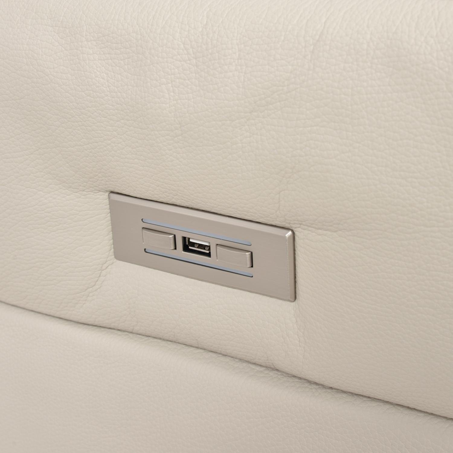 SOFÁ Z121 EM COURO NATURAL - IDEA RELAX | Yellow Shop Online