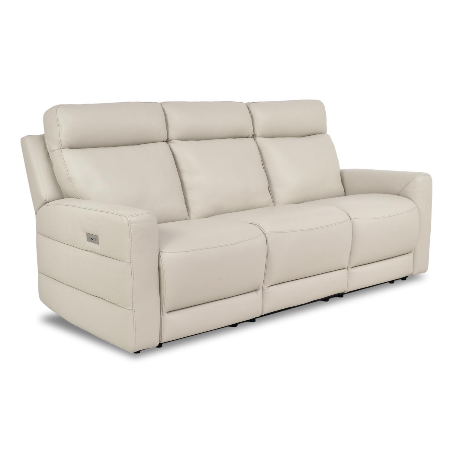 SOFÁ Z121 EM COURO NATURAL - IDEA RELAX | Yellow Shop Online
