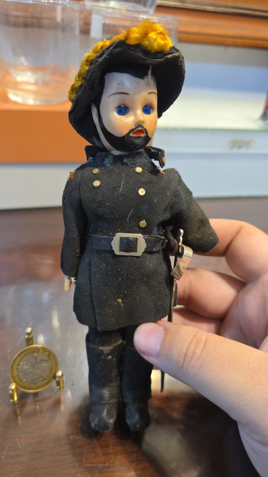 Boneco soldado antigo | Pescadores de Relíquias