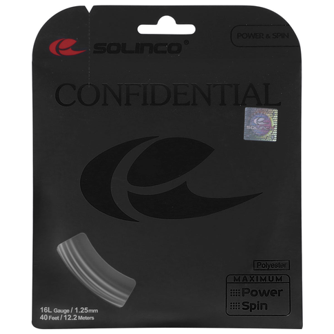 Corda Solinco Confidential 1.15mm - Set Individual | TENIS BARD