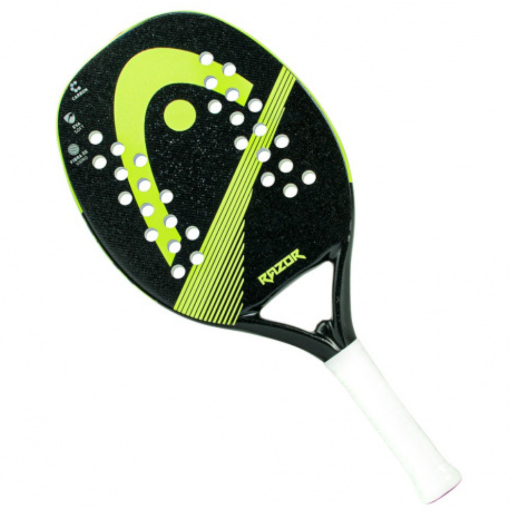 Raquete de Beach Tennis Head Razor Preta e Limão | TENIS BARD - Casa ...