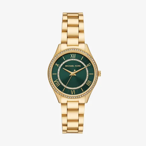 Relógio Michael Kors Lennox Feminino Com Cristais MK7397 | Gisdany