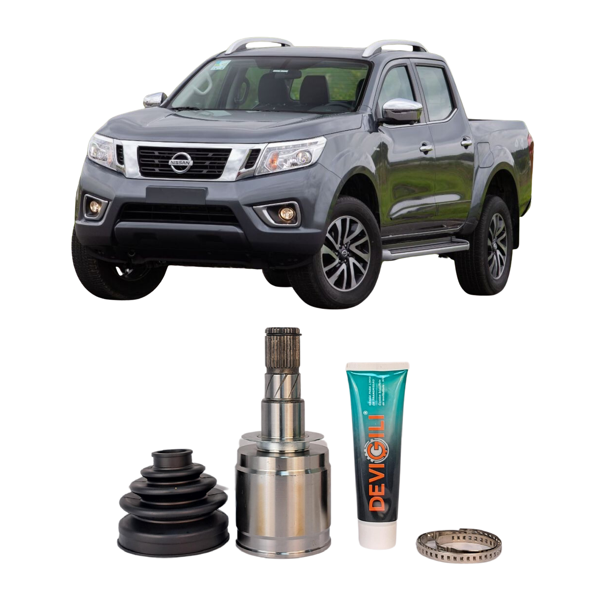 Tulipa + Trizeta Nissan Frontier 2.3 2019/ed Esq Dir 30x35 (Junta