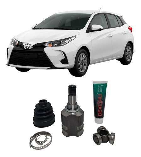 Tulipa + Trizeta Toyota Yaris Automático 2017/ed 23x22 | Super Citro