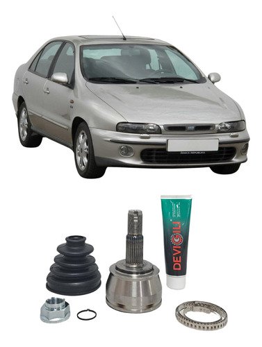 Junta Homocinética Fiat Marea 2.0 2.4 20v 25x25 | Super Citro
