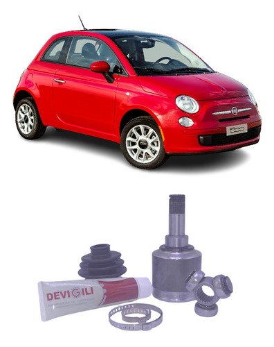 Tulipa + Trizeta Fiat 500 1.4 Manual Esq/dir 22x21 | Super Citro