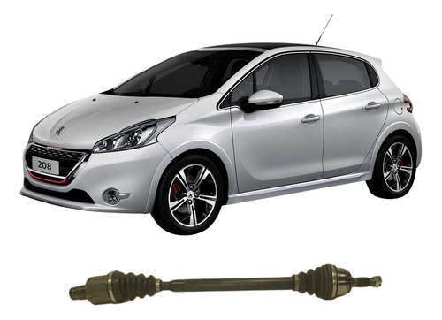 Semi Eixo Peugeot 208 1.6 Automático Al4 Ld Direito 25x26 | Super