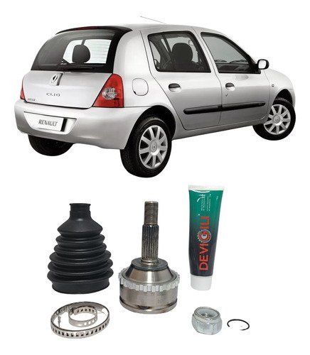 Junta Homocinética Renault Clio 1.0 2000/2016 C/abs 21x22 | Super