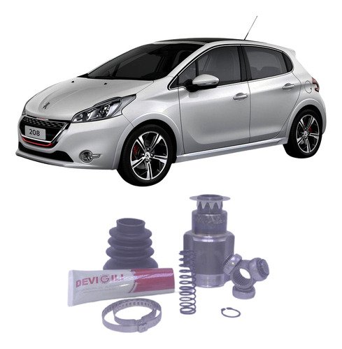 Tulipa + Trizeta Peugeot 208 1.6 Aut 4 Marchas Direito 26x29