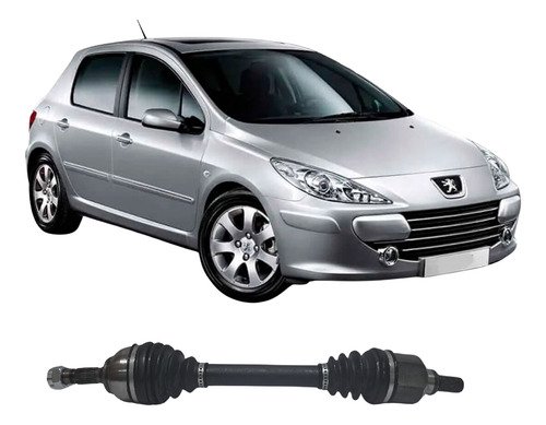 Semi Eixo Peugeot 307 2.0 Automático Al4 Esquerdo 25x26 | Super Citro