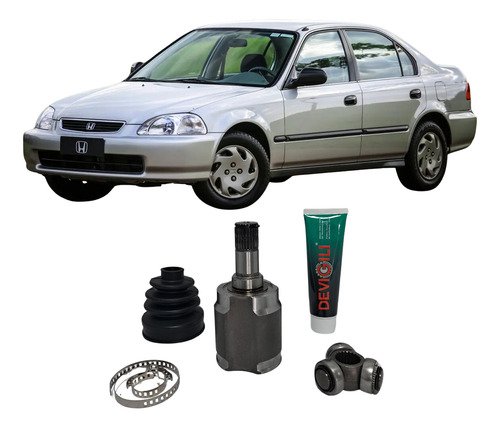 Tulipa + Trizeta Honda Civic 1.6 Aut 1997/2000 Direito 25x22