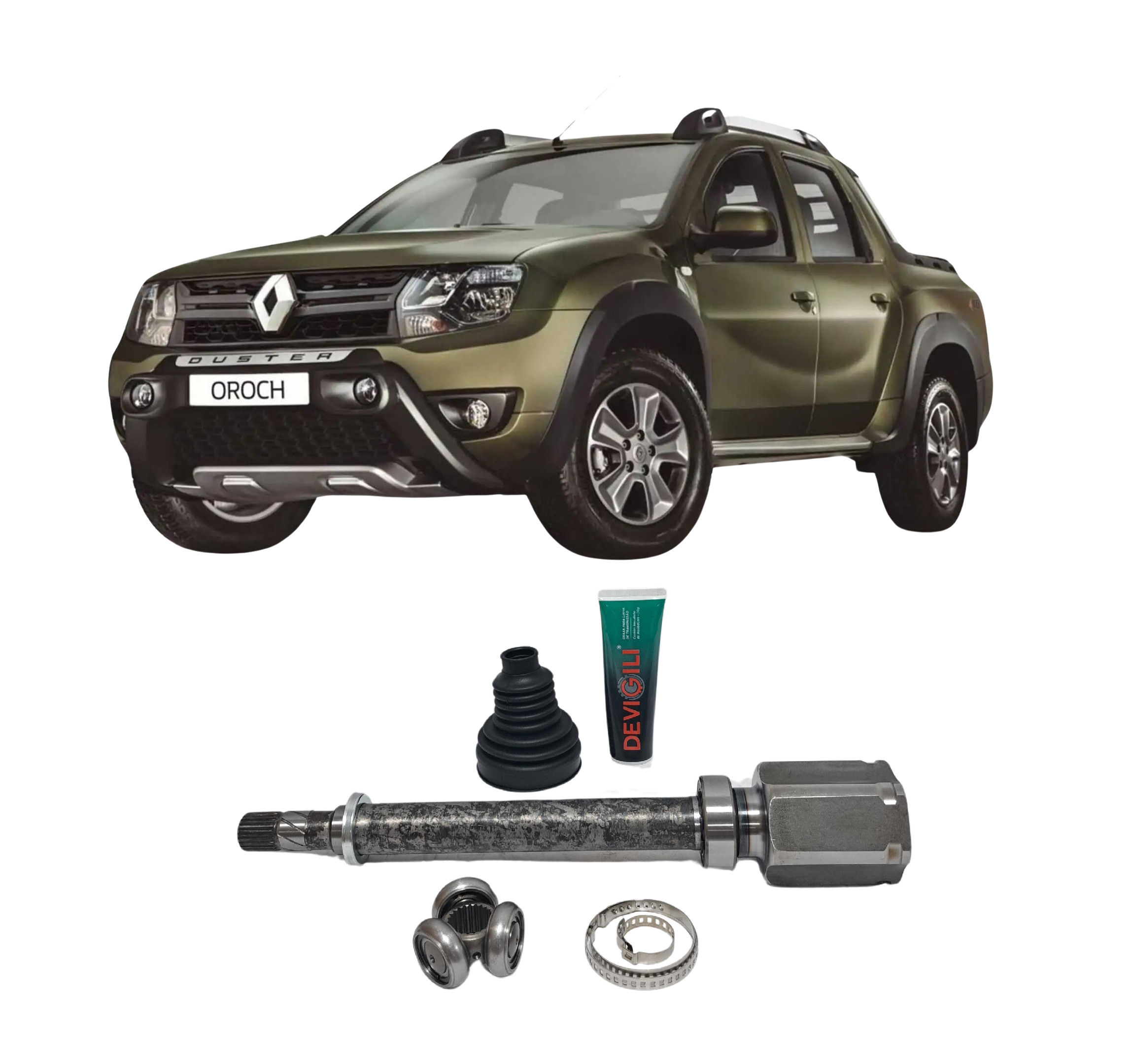 Tulipa + Trizeta Renault Oroch 1.6 16v Manual 2018/2022 Lado