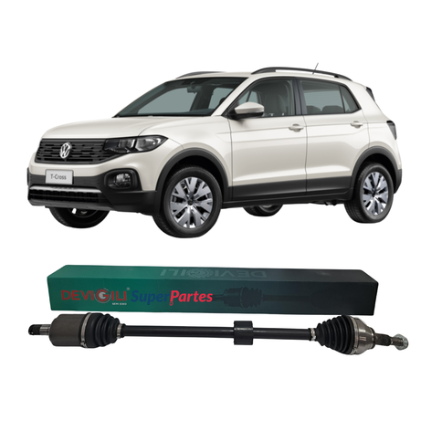 Semi Eixo Peugeot 207 Sedan 1.4 2009/2015 Lado Direito 21x22