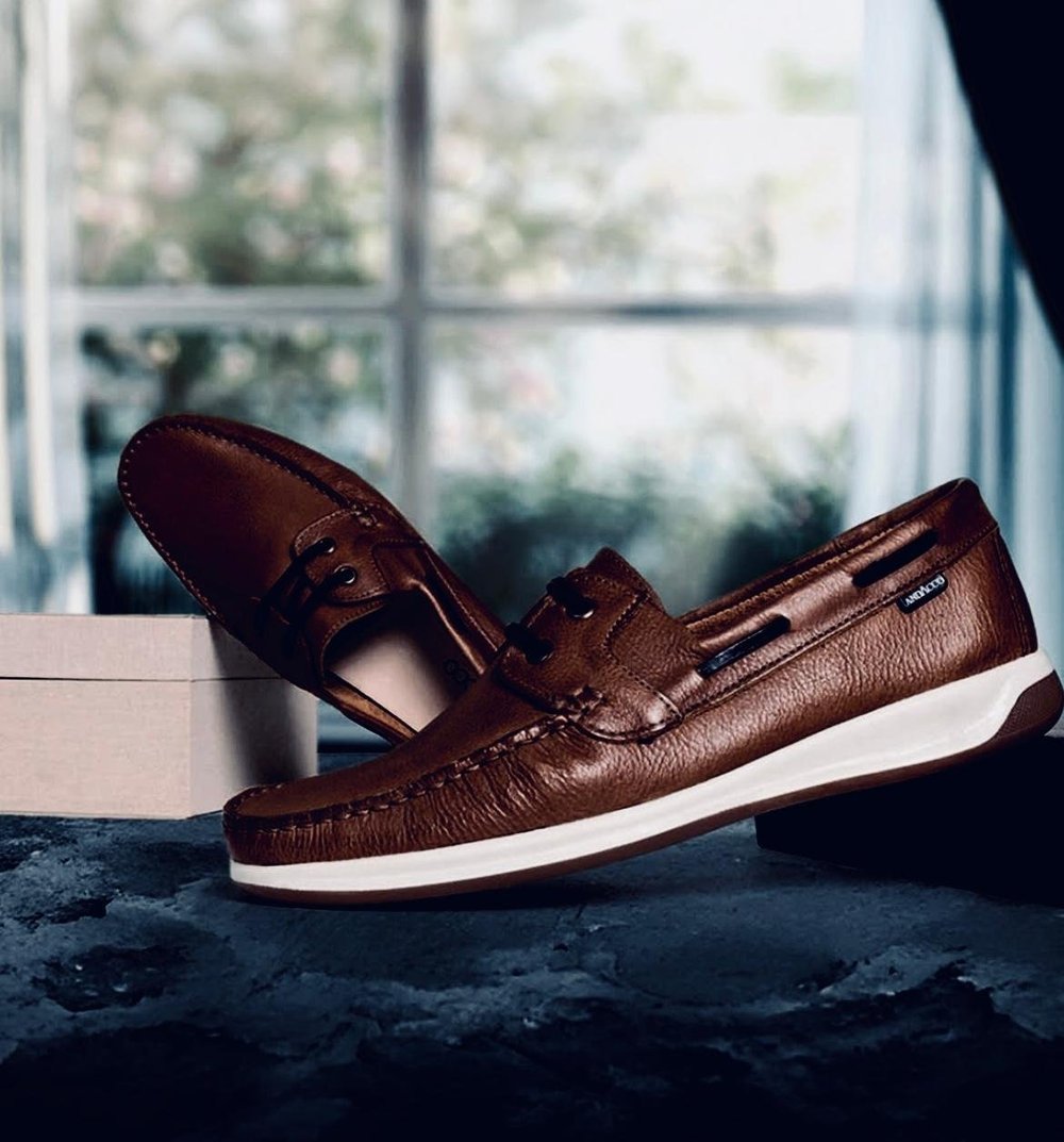 Mocassim Chinelo Masculino De Couro Andacco 9336 SAPATO ANDACCO