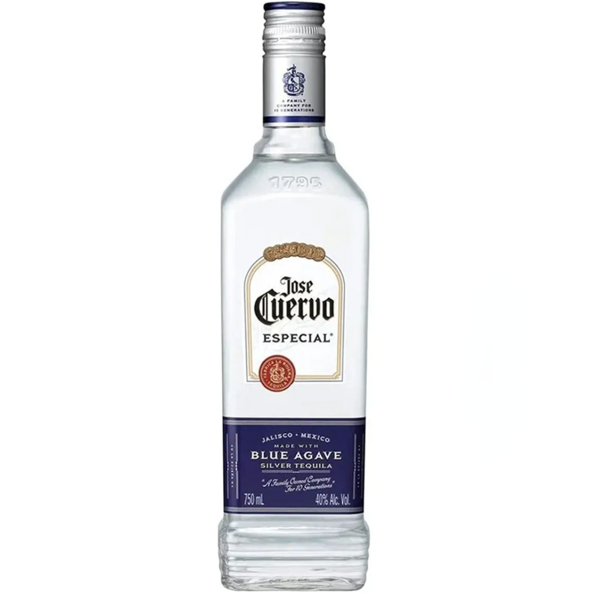 ★限定★スカル★クエルボ★空瓶★５本★Jose Cuervo Especial★ Tequila Jose Cuervo Especial Silver | CAVE BRASILEIRA