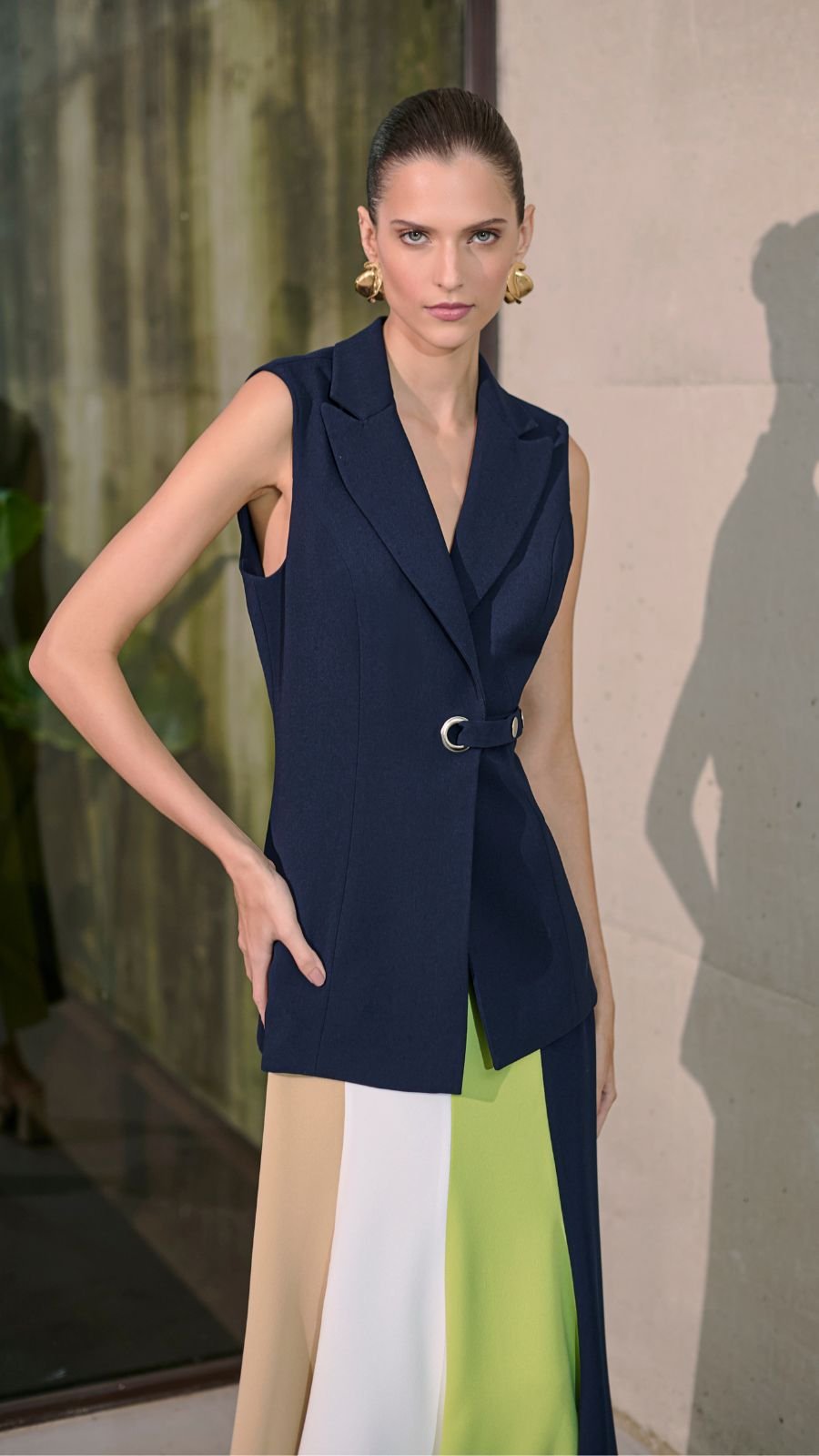 Vestido longo de festa Fátima Scofield - Main Image