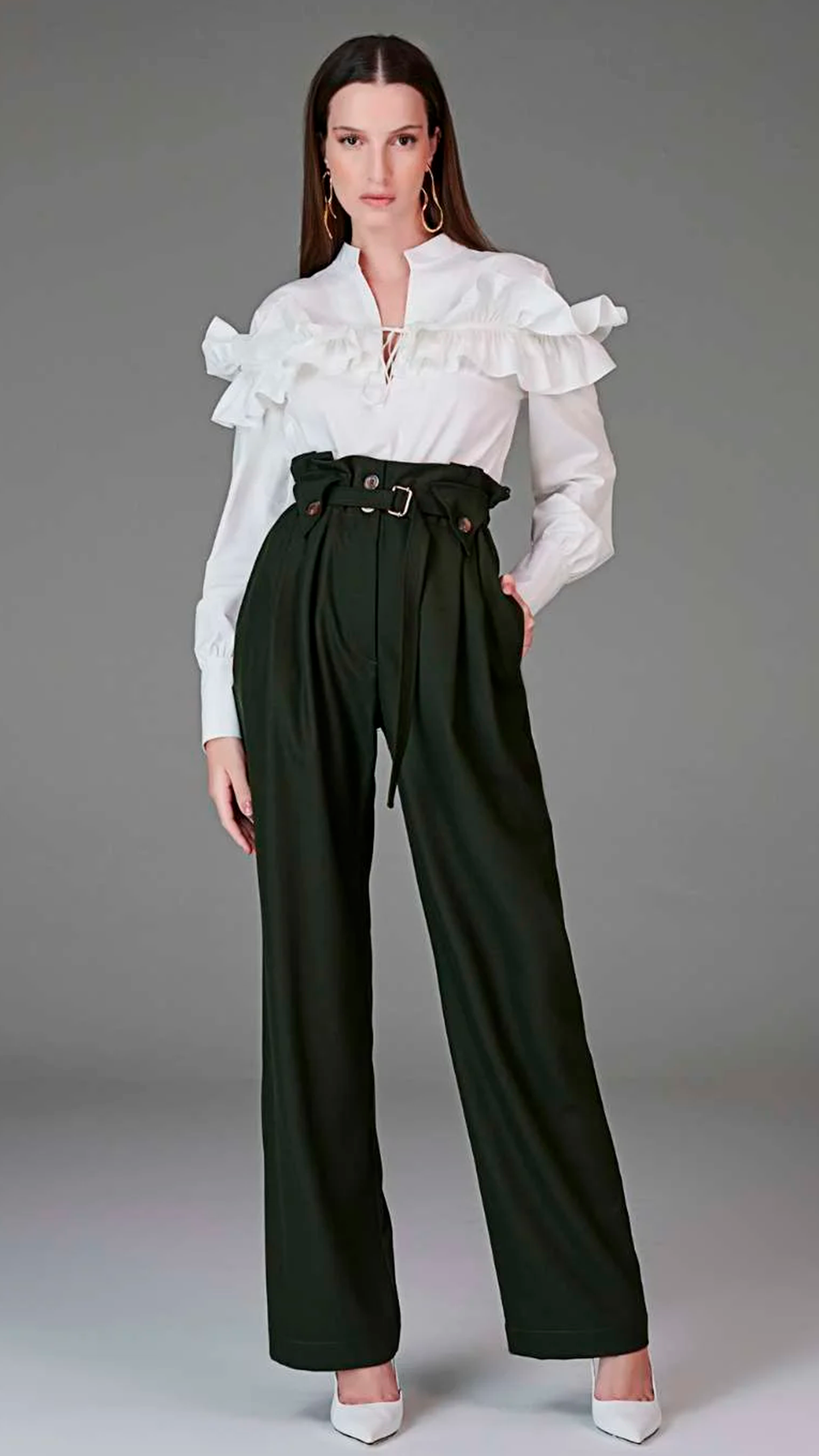 Vestido longo de festa Fátima Scofield