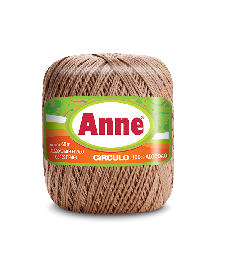 LINHA ANNE PARA CROCHÊ 100%ALGODÃO 238619 65MT VERDE BANDEIRA 5767